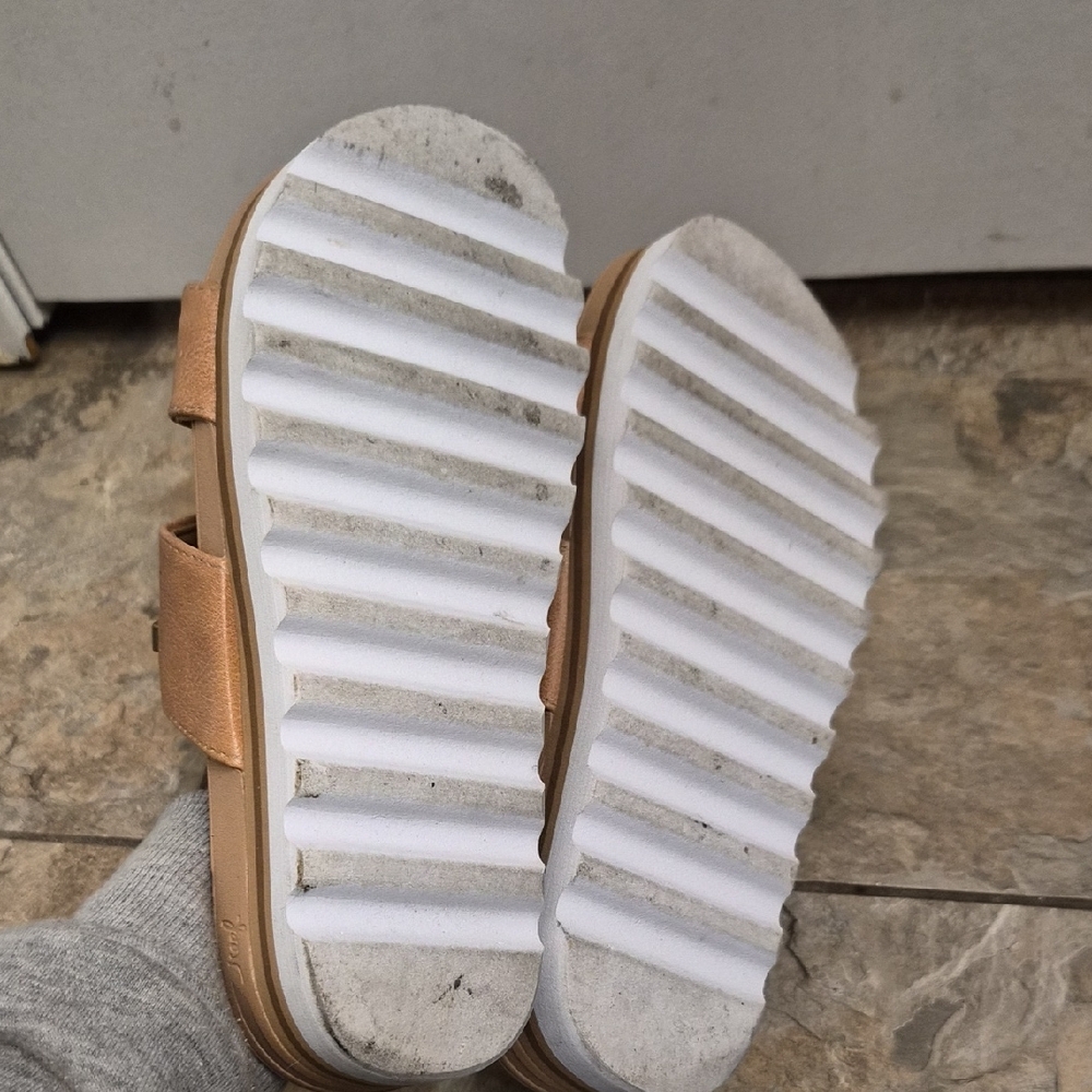 Reef Banded Horizon Tan Slides - Picture 5 of 6